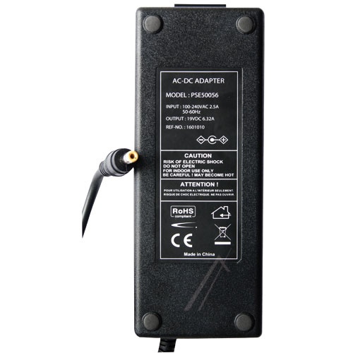 Classic Notebook Power Supply - PSE50056 EU - 19V 6.32A 120W